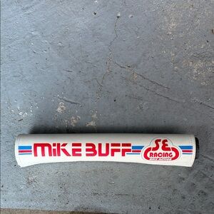 Mike Buff Handlebar Pad - White